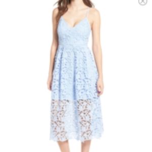 ASTR the Label Lace Midi Dress